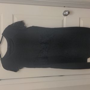 Plus size ASOS Black cocktail dress